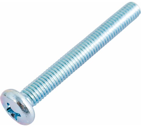 Винт Стройбат пкр. DIN 7985 М6x50 белый цинк 30 шт 106181