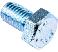 Болт Стройбат DIN 933 М12x25 белый цинк 20 шт 305440