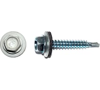 Саморез кровельный КРЕП-КОМП 4,8x51 RAL9016, белый Kn KENNER, 150 шт. ск519016ф