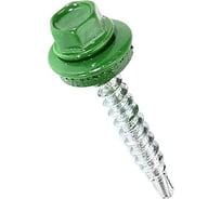 Кровельный саморез Tech-Krep КРс ZP 4.8x51 6029 ярко-зеленый 2500 шт. R УТ-00013271