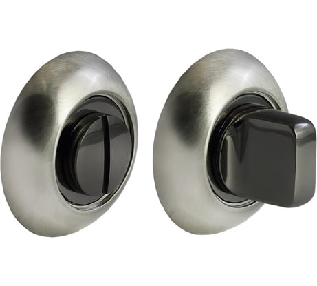 Сантехническая завертка MORELLI MH-WC SN/BN цвет-бел. никель/черн. никель 9010581