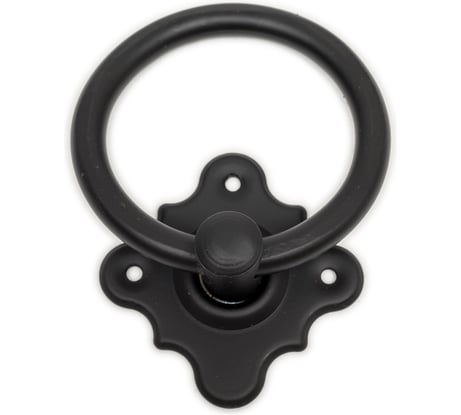 Ручка-кольцо Tech-Krep фигурная планка квадрат FRS1 80, черный 148801