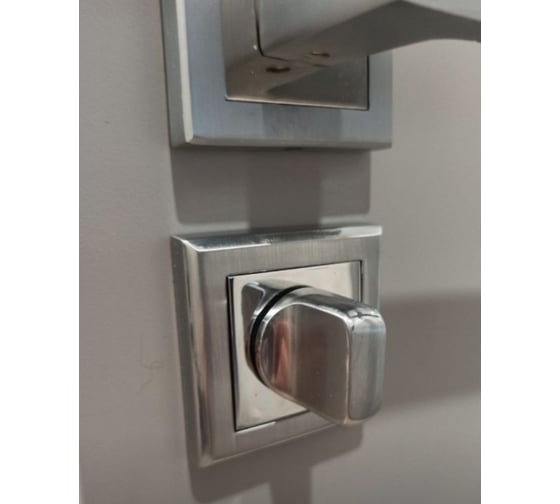 Сантехническая завертка MORELLI MH-WC-S SN/BN цвет-бел. никель/черн. никель 9010582