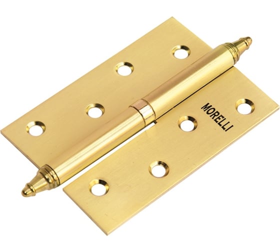 Петля MORELLI MS 100X70X2.5 L SG стальная, левая, цвет-матовое золото 1шт. 9008890 1