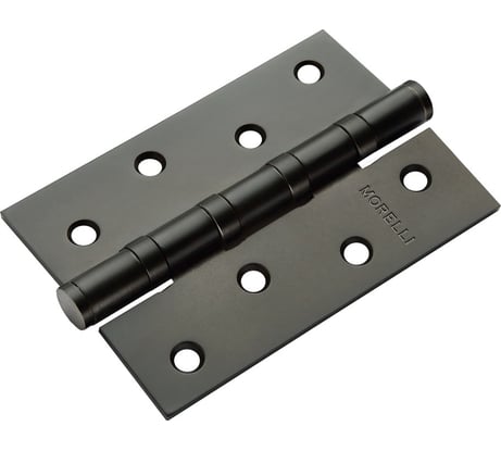 Петля MORELLI MS 100X70X2.5-4BB BL стальная 1шт. черный 9011527