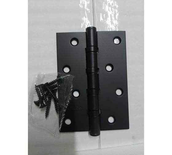 Петля MORELLI MS 100X70X2.5-4BB BL стальная 1шт. черный 9011527