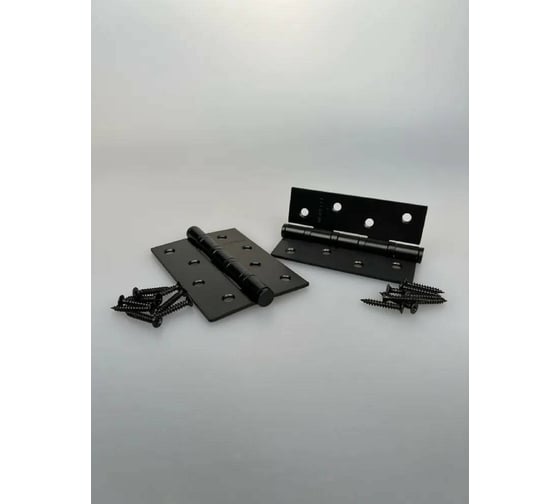 Петля MORELLI MS 100X70X2.5-4BB BL стальная 1шт. черный 9011527