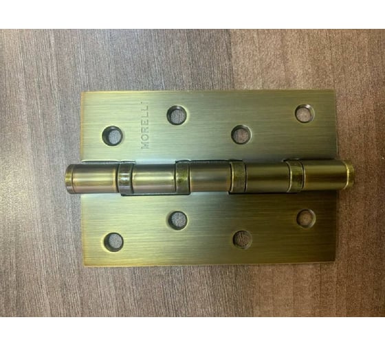 Петля MORELLI MS 100X70X2.5-4BB COF стальная 1шт. кофе 9009687