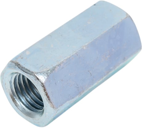 Переходная гайка Стройбат DIN 6334 М16 белый цинк 4 шт 307820