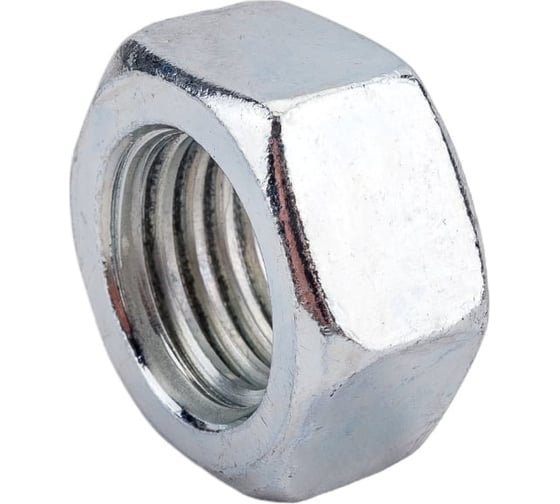 Гайка Мир Крепежа ГОСТ ISO 4032, М48, 6,0, цинк 6 мкм, 5 кг ЦБ-00097434 1