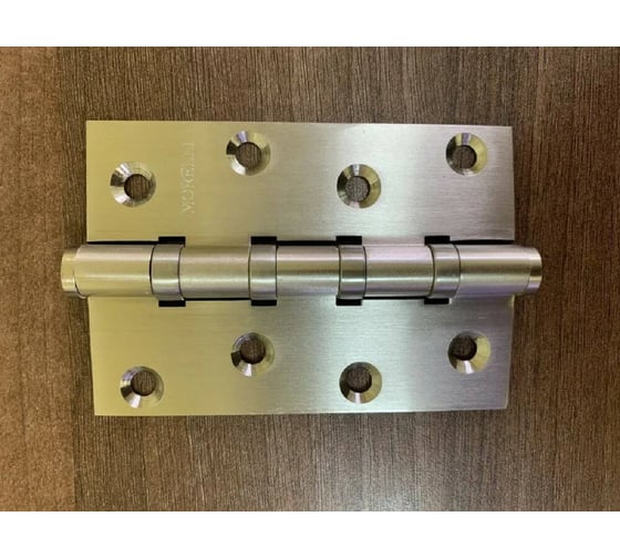 Латунная петля MORELLI MBU 100X70X3-4BB SN цвет-белый никель 9010233