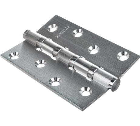 Латунная петля MORELLI MBU 100X70X3-4BB SC цвет-матовый хром 9010231