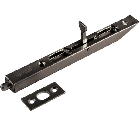 Торцевой шпингалет MORELLI цвет-черный никель L160 BN 9011268