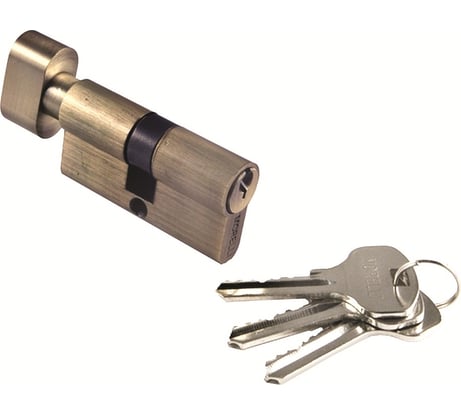 Ключевой цилиндр с заверткой MORELLI 60мм 60CK AB 9008939