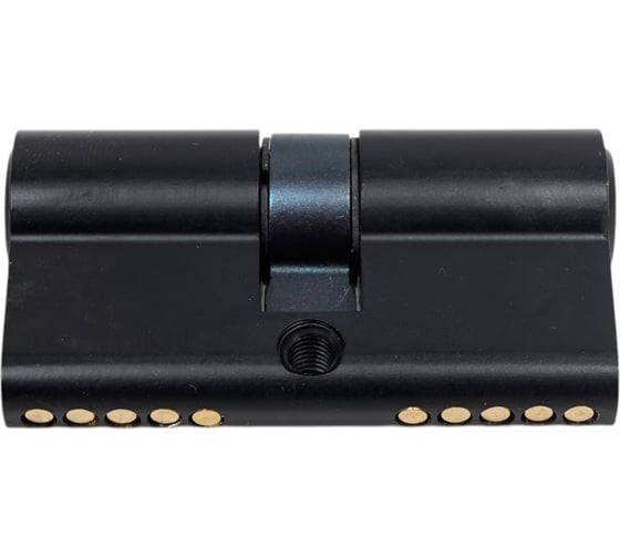 Ключевой цилиндр MORELLI 60мм, цвет-черный 60C BL 9012519