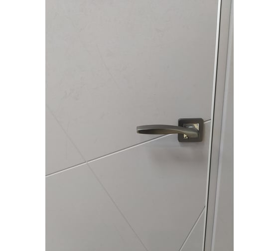 Дверная ручка MORELLI "Shell", цвет-графит/хром  MH-45 GR/CP-S55 9011774