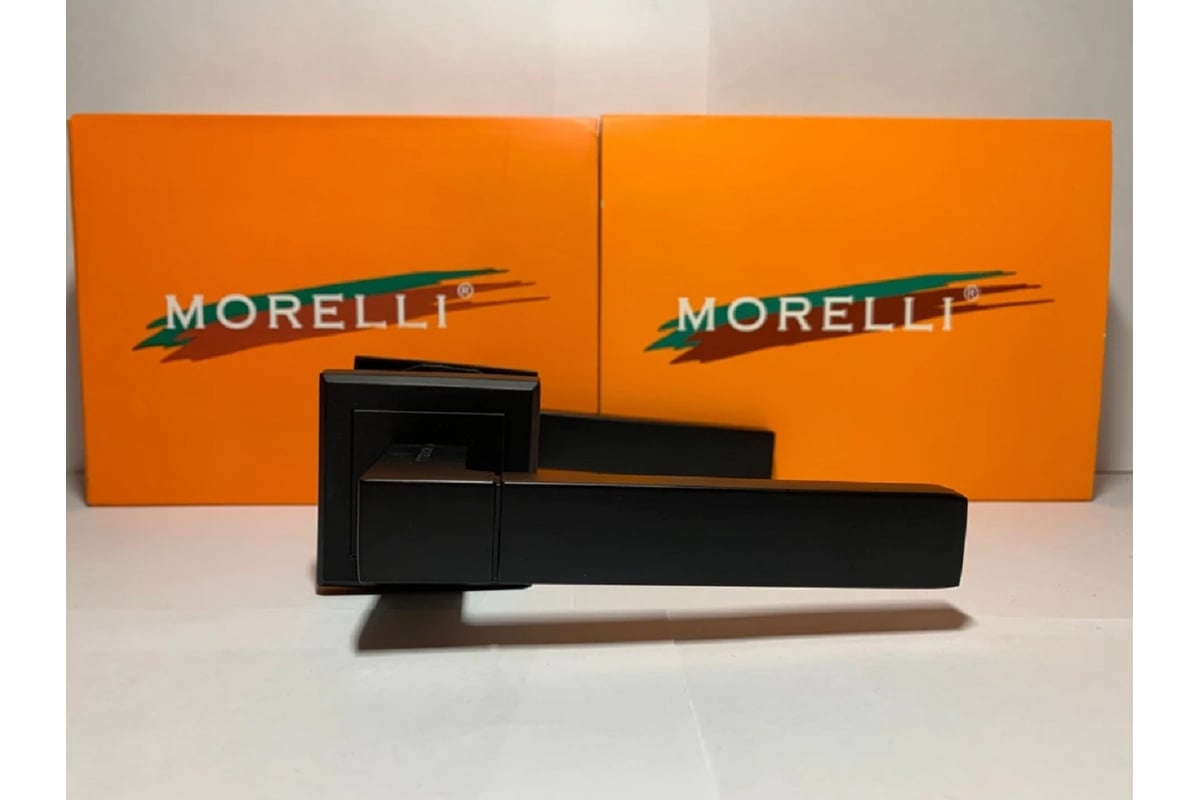 Дверная ручка MORELLI "Fukoku", цвет-черный MH-28 BL-S 9011409 ...
