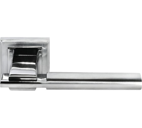 Дверная ручка MORELLI "Упоение", цвет-мат.хром/хром DIY MH-13 SC/CP-S 9010795