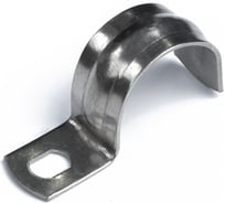 Скоба металлическая однолапковая Промрукав СМО(INOX) d25-26 мм, 20 шт. PR08.20791