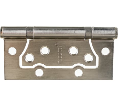 Стальная петля RUCETTI без врезки, матовый никель RFH-100х75х2,5 SN 9009253
