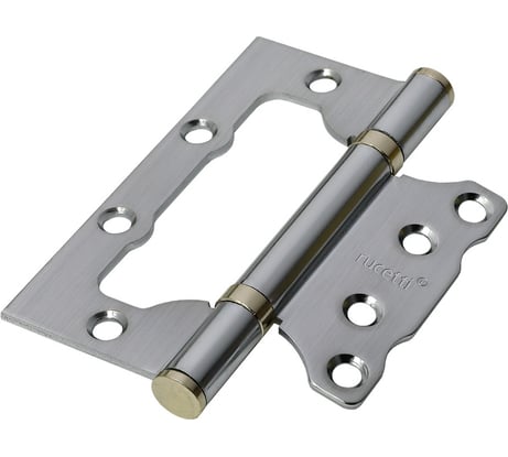 Дверная накладная петля Rucetti для межкомнатных дверей, цвет-матовый хром RFH-100752,5 SC 9012161