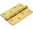 Стальная петля RUCETTI RS 100х70х2.5-4BB SG матовое золото 9010639 1