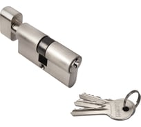 Ключевой цилиндр с заверткой RUCETTI R60CK SN, 60 мм 9010506