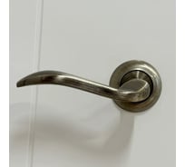 Дверная ручка RUCETTI RAP 10 AB, цвет-бронза 9010406