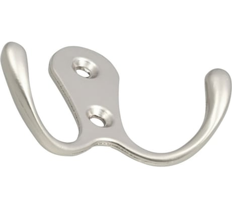 Двойной крючок Trodos 04.12.05 большой, никель 302038