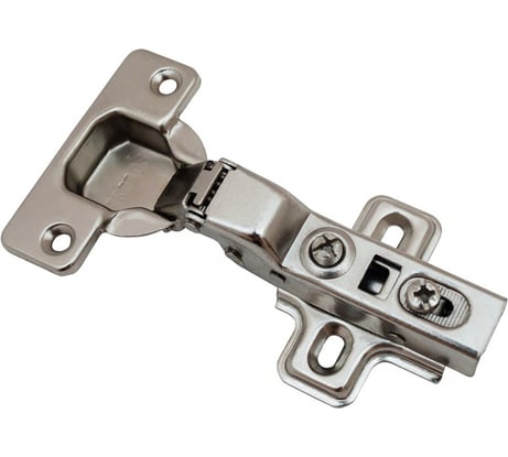 Полунакладная мебельная петля с доводчиком Trodos CLIP-ON 30гр, хедер 314205