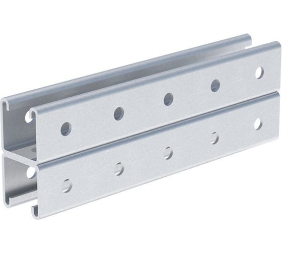 Двойной STRUT-профиль EKF 41х41х2.0х1300 HDZ stpd4141130x2,0-HDZ 1