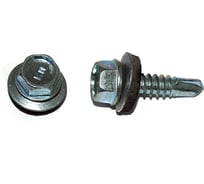 Кровельный саморез КРЕП-КОМП цинк, с черной шайбой EPDM 5,5х 25 Kn 3000шт ск5525ч