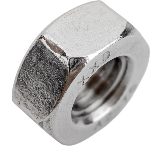 Шестигранные гайки КРЕП-КОМП нержавеющие DIN 934 А2 м10 200 шт гшн10