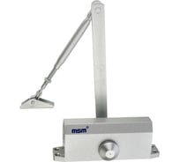 Доводчик МСМ D-75KG SL Серебро 00000000475