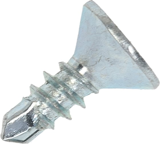 Саморез потайной КРЕП-КОМП цинк 5.5x16 сверло, DIN 7504P, 500 шт. спм5516фмк 1