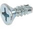 Саморез потайной КРЕП-КОМП цинк 5.5x16 сверло, DIN 7504P, 500 шт. спм5516фмк 2