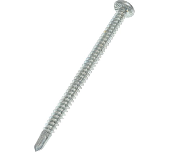 Саморез с полукруглой головкой КРЕП-КОМП сверло DIN 7504N 4,8x70 50 шт. шпс4870м 1