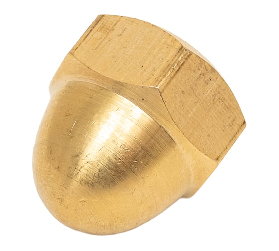 Гайка колпачковая DINFIX DIN 1587, латунь M 10, 1 шт. 00-0004978