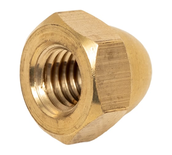 Гайка колпачковая DINFIX DIN 1587, латунь M 10, 1 шт. 00-0004978