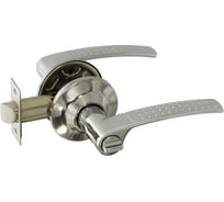 Ручка-защелка НОРА-М хром ТТ15-03 фикс. 14982