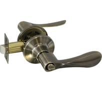 Ручка-защелка НОРА-М NEW стар.бронза ЗВ3-03 фикс. 15669