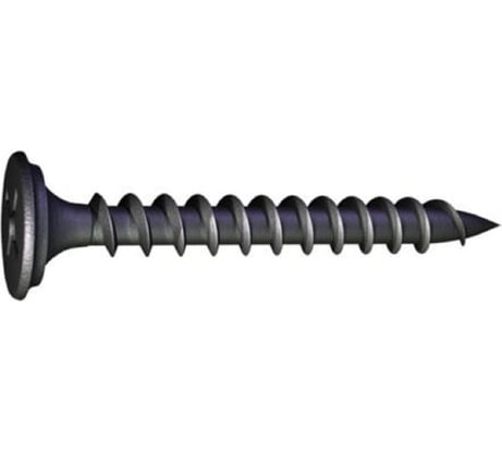Самонарезающий винт с острым концом Grabber PH2 3,5х35 мм черный фосфат 10000 шт. S-35