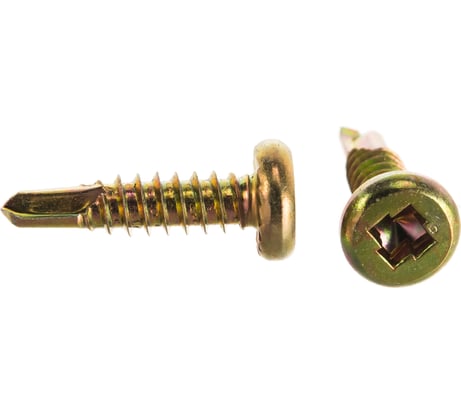 Самонарезающий винт со сверлом Grabber LOX 4,8х19 мм желтый цинк 400 шт. + бита 25мм FP101875LYZ-400DIY-LOX