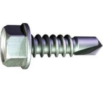 Самонарезающий винт со сверловым концом Grabber HEX 5,5х19 мм белый цинк 250 шт. 12075H3-250DIY