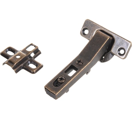 Мебельная накладная петля Amig антик 4401A