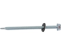 Кровельный саморез с шайбой Kenner EPDM, цинк, 6,.3x100, 50 шт. ск63100ф