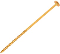 Конструкционный саморез Gigant желтый цинк 8x220 тарельчатый TORX острый 50 шт 123825