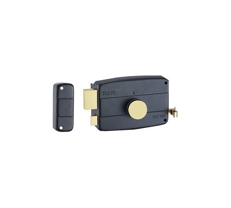 Накладной замок MSM RL25 RL14-B-W BK Черный 00000002758