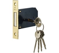 Замок с крестообразным ключом МСМ M45KR PB 00000000699