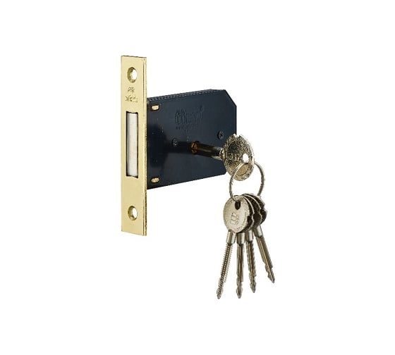 Замок с крестообразным ключом МСМ M45KR PB 00000000699 1